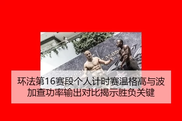 环法第16赛段个人计时赛温格高与波加查功率输出对比揭示胜负关键